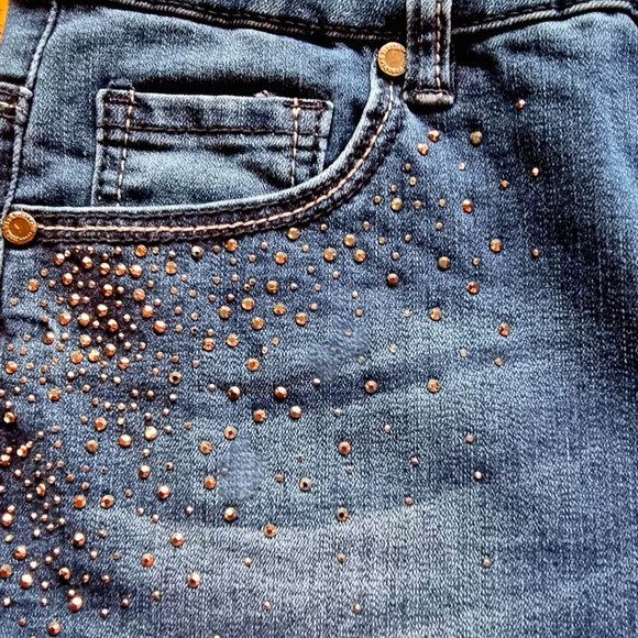 Frankie & Stella Bedazzled Denim Jeans - Picture 5 of 12